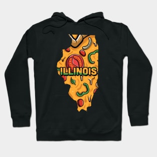 Illinois state design / Illinois lover / Illinois gift idea / Illinois present  / Illinois home state Hoodie